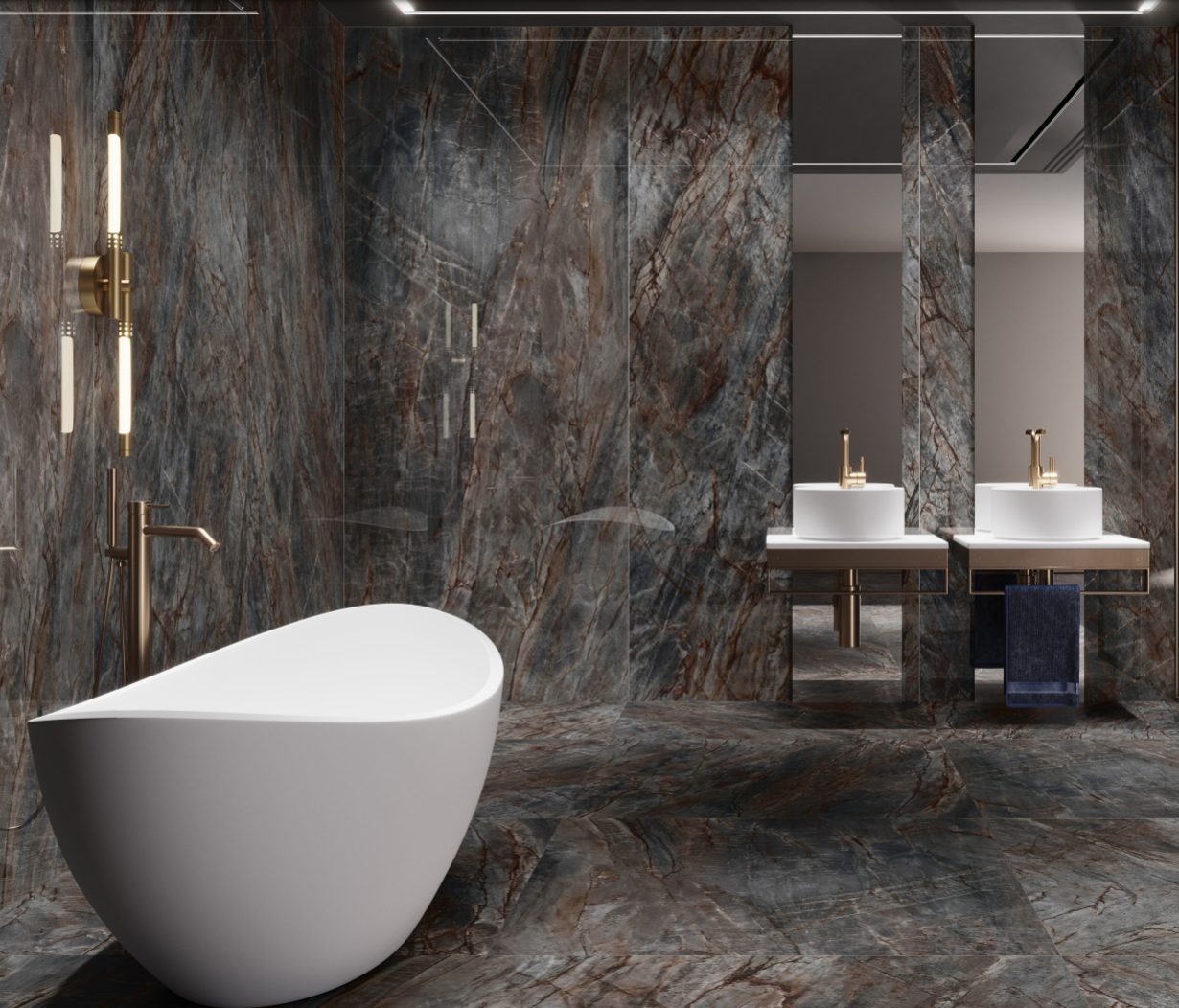 Brazilian Quarzite tile collection at Ace Premium Tile & Stone Richmond BC