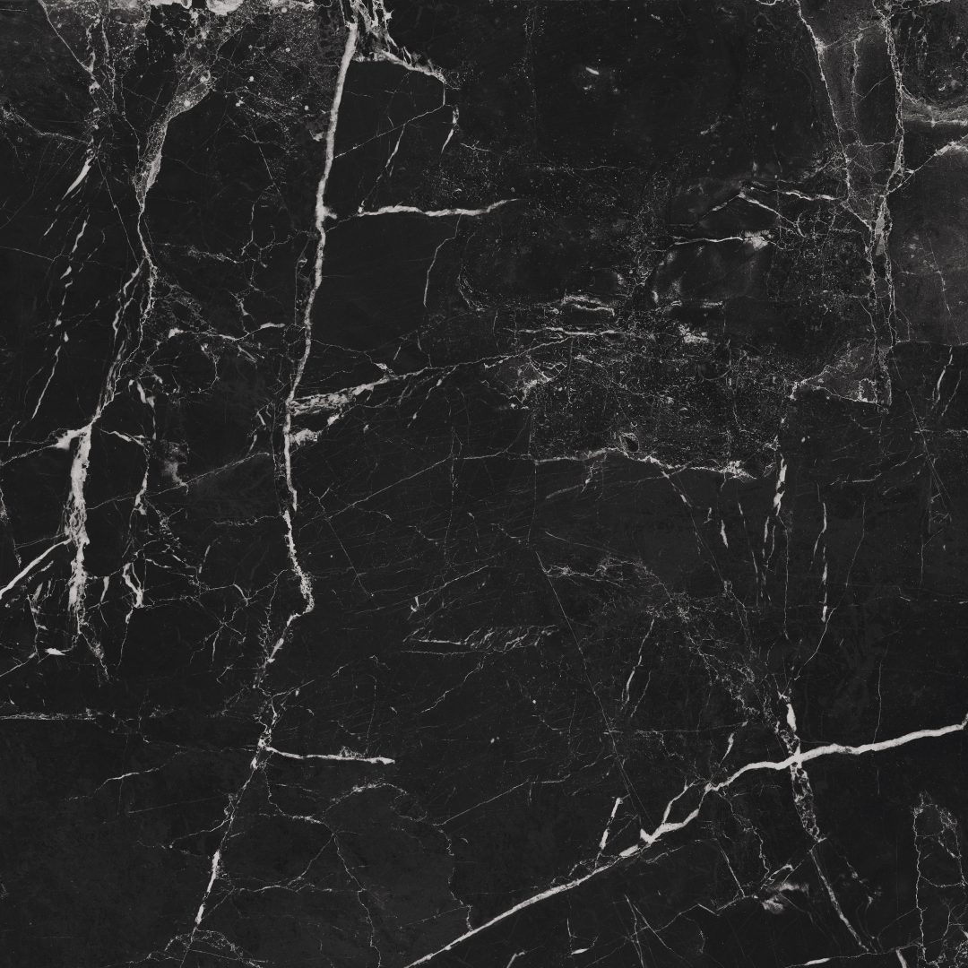 Marmo CX Mosaic Marmo Black Glazed Porcelain face variation - Ace Premium Richmond BC