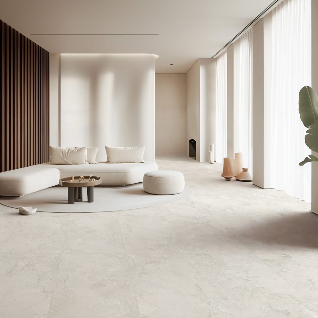 Portland Stone Mosaic at Ace Premium Tile & Stone Richmond BC