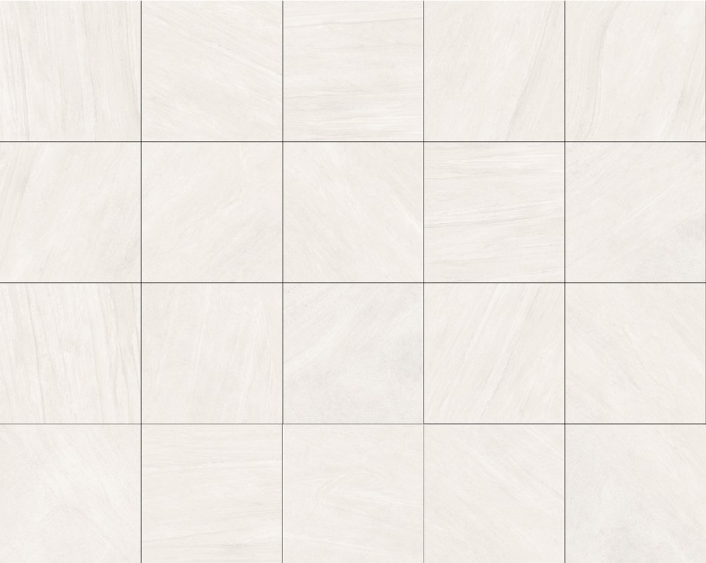 Purestone Mosaic Purestone Bianco 2 Porcelain face variation - Ace Premium Richmond BC