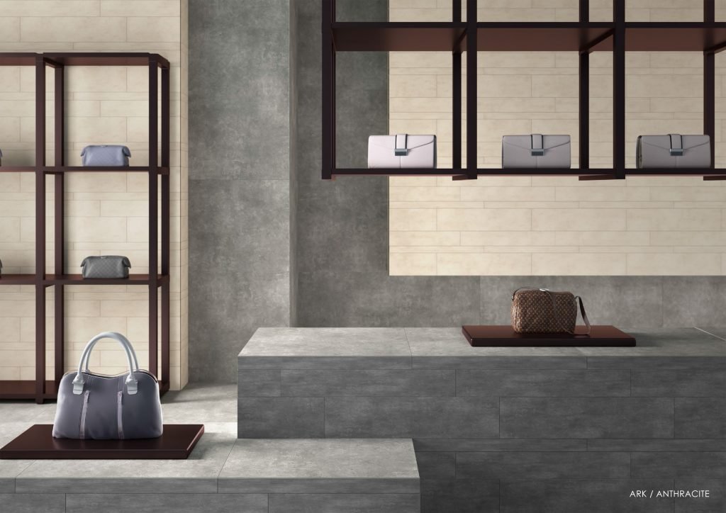 Ark porcelain tile collection at Ace Premium Tile Richmond BC