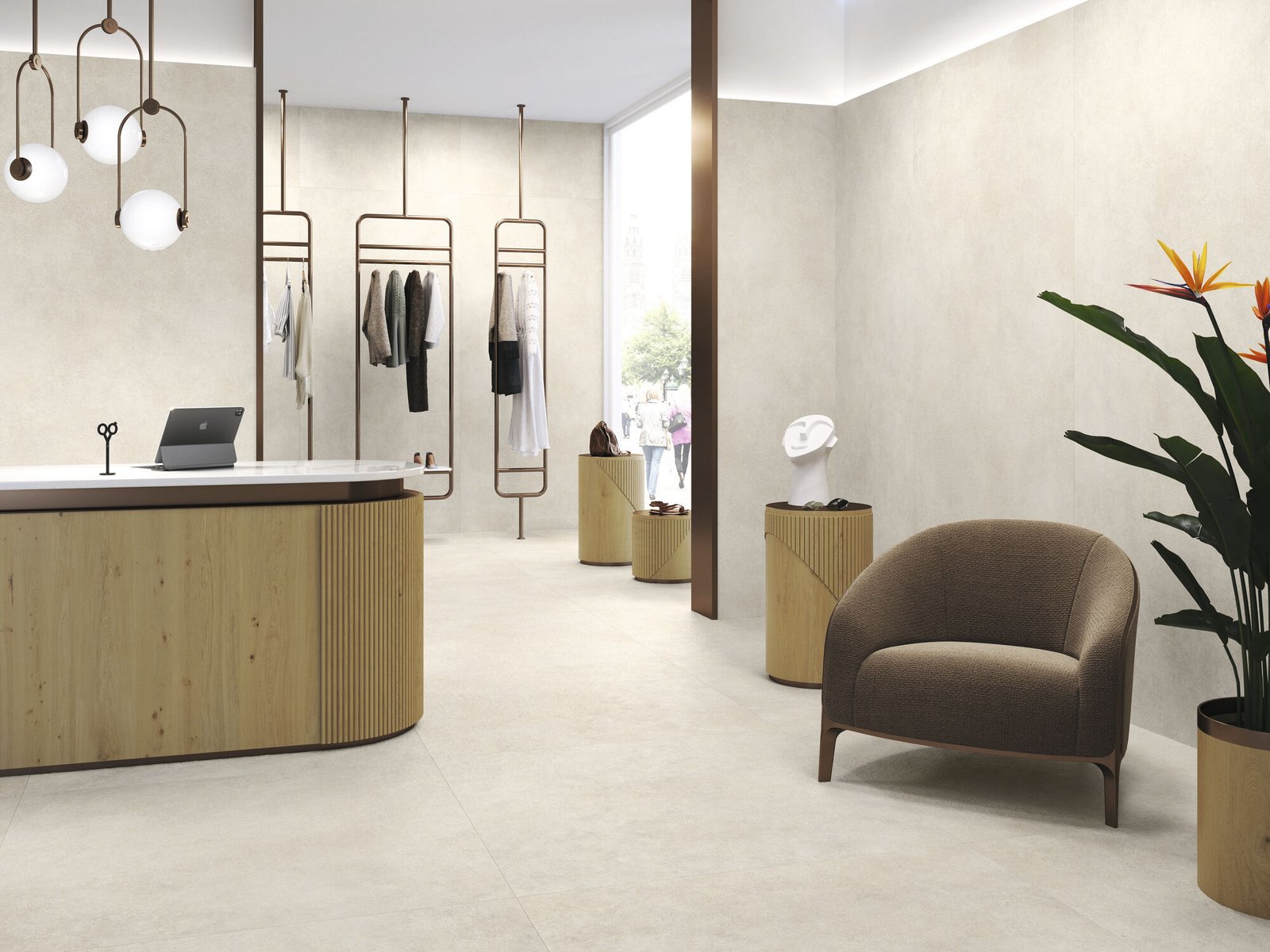 Asphalt LF Porcelain - lifestyle view 1 at Ace Premium Richmond BC