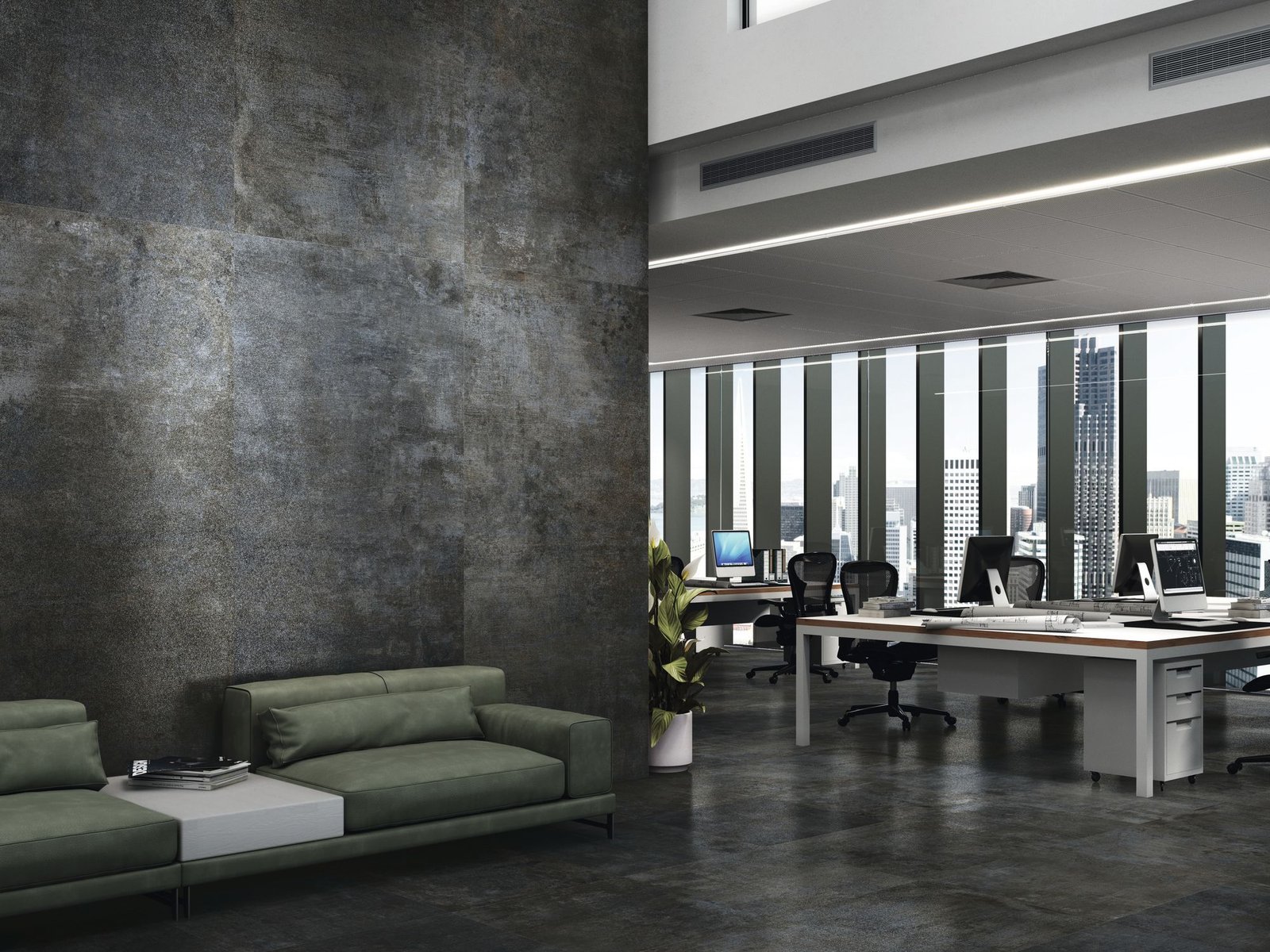 Oneway Porcelain - lifestyle view 1 at Ace Premium Richmond BC