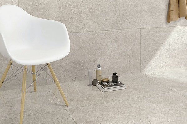 LAKESTONE_LIMESTONE AND TERRAZZO NATURAL STONE MIX IN PORCELAIN TILE