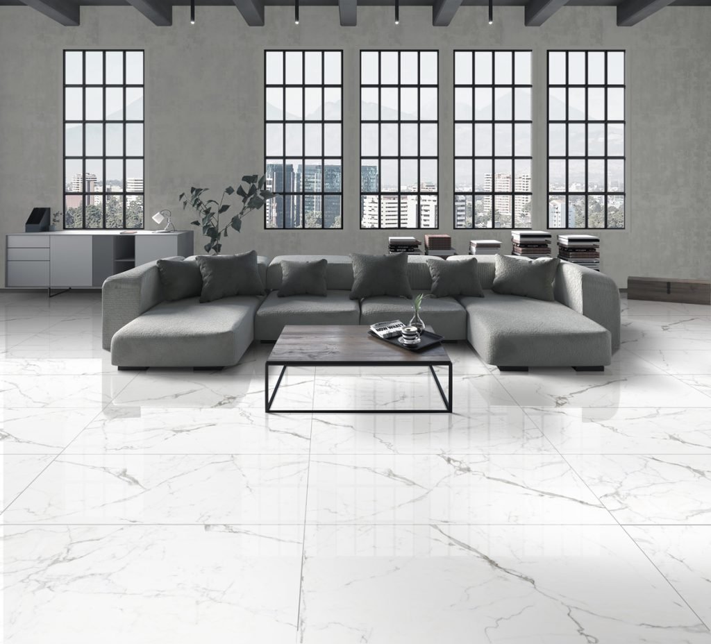 STATUARIO NOOR LIFESTYLE Livingroom porcelain tile